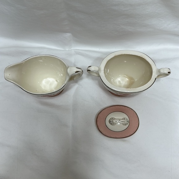 Vintage cream and sugar bowl set - Picture 5 of 6